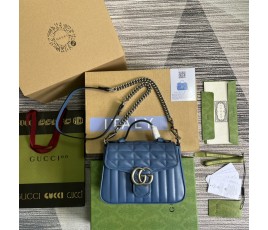 구찌 GUCCI 마몬트 미니 탑 핸들백