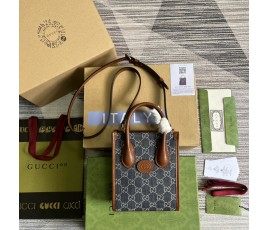 구찌 GUCCI 인터로킹 G 미니 토트백