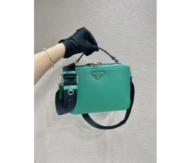 프라다 PRADA Brique Saffiano 브리크 크로스 백