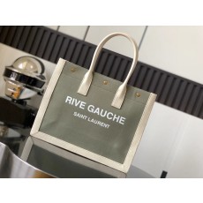 세인트로랑 YSL Rive Gauche 리브고쉬 토트백 (카키)