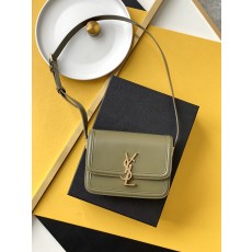 세인트로랑 YSL 솔페리노 스몰 사첼 레더 백