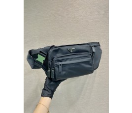 프라다 PRADA 나일론 벨트 백 힙색